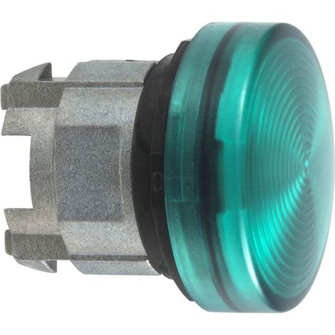 Harmony XB4 tête voyant lumineux DEL 22mm pour étiquette strié vert (ZB4BV033S)