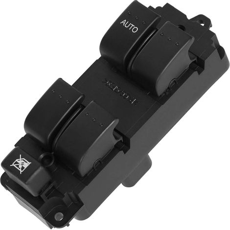Interruttore alzacristallo elettrico anteriore sinistro lato guida Per Mazda 3 e Mazda 3 Sport 2009 (2004, 2005, 2006, 2007, 2008 e 2009) BN8F66350A, BN8F66350