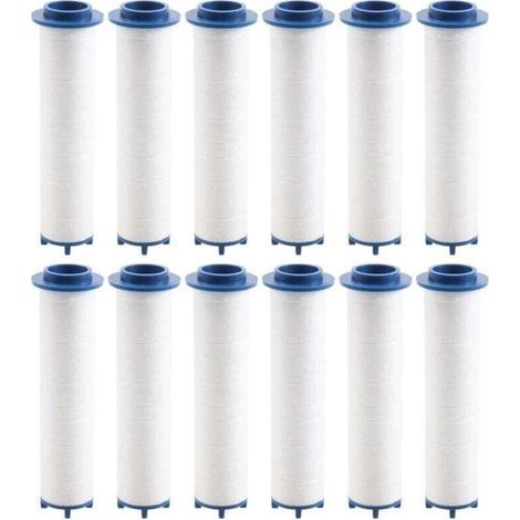 12 Pièces Filtres de Douche à Turbo Ventilateur pour Tête de Douche-Crezuo-NANOTEH (1/4)