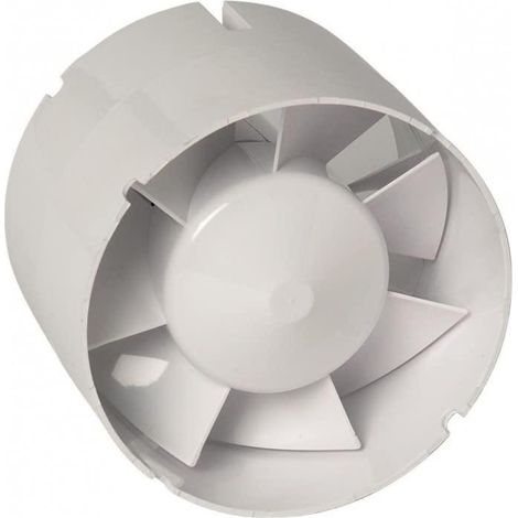 Aldes D150 Estattore silenzioso per condotto bianco