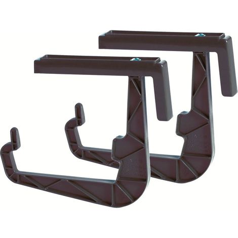 Soporte para macetas de balcón Hangplast Antracita