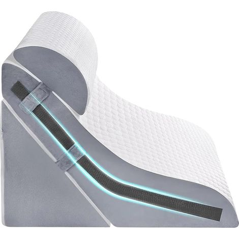 Cojín de esquina, soporte ajustable, diseño ergonómico, BLANCO (1/2)