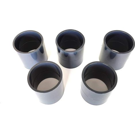Lot de 5 Manchons ø 63 mm intérieur PVC pression PN16 (1/2)