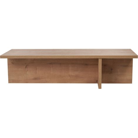 Tavolino con piano rettangolare e base asimmetrica L120 cm - HARBOR (1/5)
