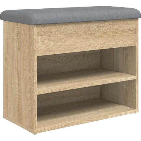 Maison Exclusive - Zapatero madera de ingeniería roble Sonoma 62x (1/5)