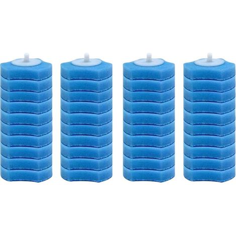 40 pieces, replacement toilet brush heads, disposable toilet brush heads, suitable for HOMEBTTER and most cleaning sticks (1/4)