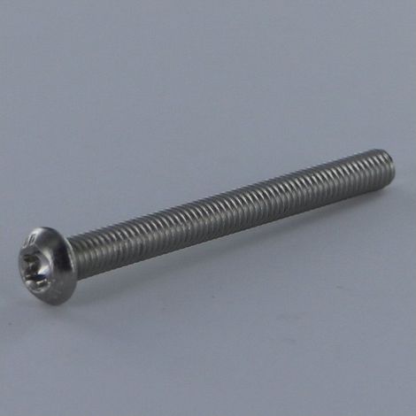 Vis métaux Tête Bombée TORX T45 M8X18 Filetage total Inox A2-200 pièces (1/4)
