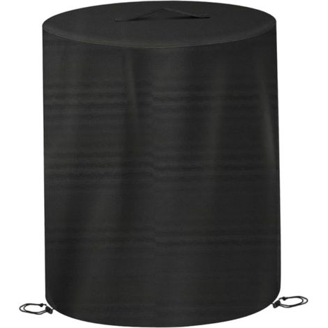 Housse de protection pour brasero ronde, 60 x 74 cm, étanche, anti-poussière pour friteuse à dinde sans huile, housses de protection extérieures avec poignée supérieure pour grill et chauffages te (1/5)