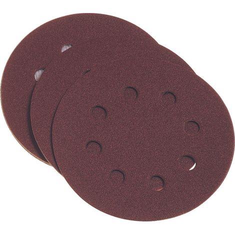 Poggi SET DISCHI ABRASIVI CON VELCRO 10 PZ. Art.349.40 Ø mm.115-grana 120