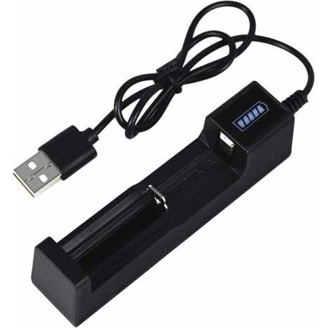 2 pièces chargeur de batterie universel chargeur de batterie intelligent mini chargeur de batterie rechargeable multifonction (1/4)