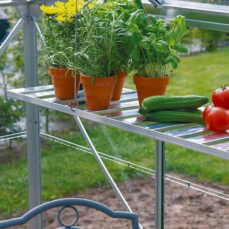 Étagère pliante en aluminium, légère, résistante, Couleur Vert