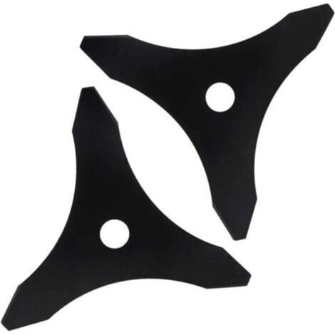Cuchilla universal de 3 dientes para desbrozadora Fresh Green para maleza y siega para Stihl, Husqvarna, Mitox, Echo, Kawasaki y otras máquinas (1/5)