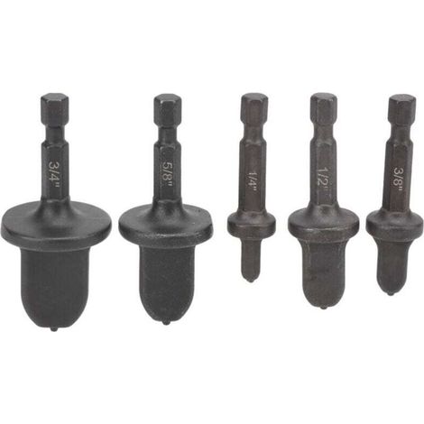 Tube Expanseur en Cuivre Extenseur de Tube en Cuivre Tige Hexagonale Kit de Réparation 1/4" 5/8" 1/2" 3/8" 3/4" (1/4)