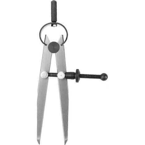 Outil de mesure en métal avec support et réglage facile pour la fabrication de meubles en cuir ( ) (1/4)