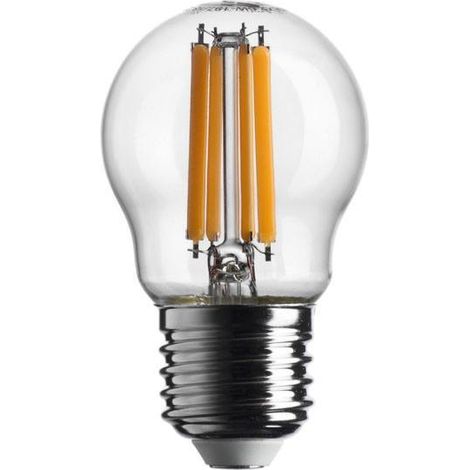 Ampoule LED E27 – 4,5W – 470 lm – 6500K Blanc Froid – Équiv. 40W – Forme Sphérique – à Filament