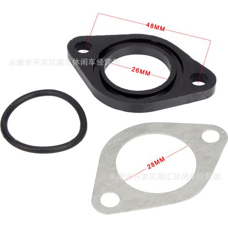 Off-road motorcycle/ATV accessories 125CC-160CC bedroom carburetor gasket oil seal rubber wooden pad 26MM (1/4)