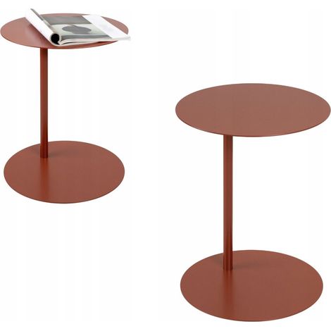 Laptoptisch, Hilfstisch, seitlich, Loft, Metall, Ziegelstein, El Valle S Fi 40x50 (1/5)