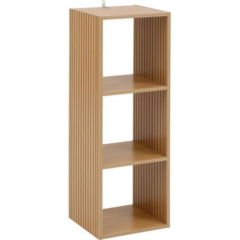 Tasso 3 ripiani, effetto legno naturale - 5five (1/5)
