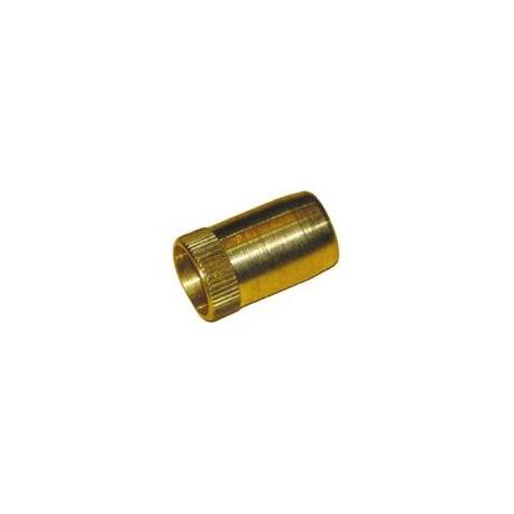 Douille de renforcement pour tube cuivre VH 6 mm laiton (1/2)