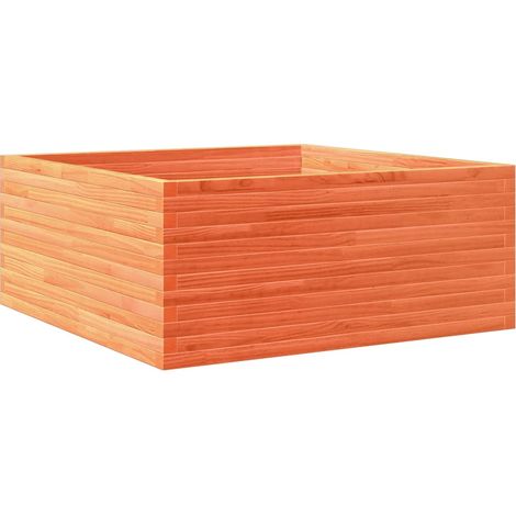 Maison Exclusive - Fioriera Giardino Marrone Cera 110x110x46cm Legno Massello Pino