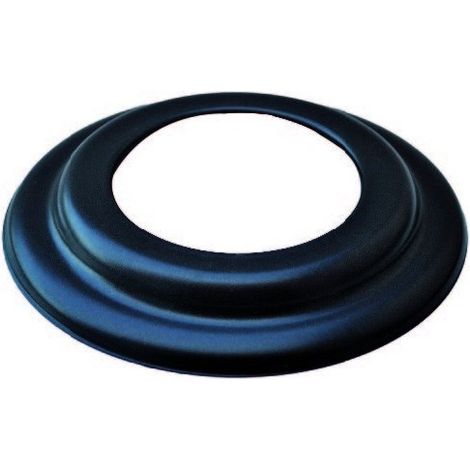 ROSONE 45° NERO PER STUFE A PELLET Ø100 mm
