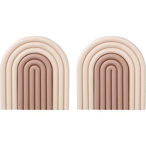 Sous-verre En Silicone - Démontable Rainbow - Antidérapant - Isolation Thermique - Pour Tasses Et Gobelets - Lot De 6 (1/5)