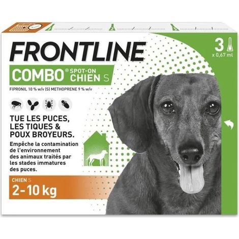Frontline Combo Antiparasitenbehandlung für Hunde 2-10 kg
