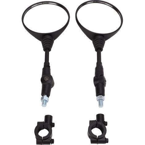 Rétroviseurs ronds moto 22mm, rétroviseurs de guidon, accessoires de rechange pour R1 R3 R25 X‑MAX 300 NMAX 125 (1/5)