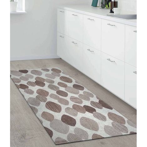 PASSATOIA FUTURA H 52 CM SFERE BEIGE/MARRONE