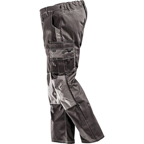 safety&more Arbeitshose NITRO schwarz/grau Hose
