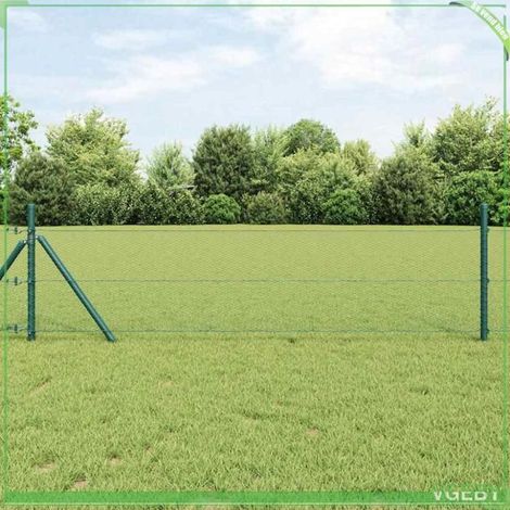 Clôture - Hexagonale - Vert - Acier - 1.2 x 100 m (1/5)