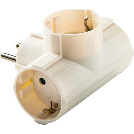 Adaptateur triple DUOLEC blanc - talla