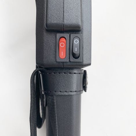 Tragbarer Handmetalldetektor, Sicherheitsscanner mit 2 Einstellungen für Untersuchungsräume, Schulen, Krankenhäuser, batterielos (1/5)