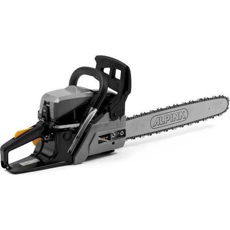 Alpina ACS 47 Benzin-Kettensäge, 1,8 kW, 45 cm – Automatisch Einstellbare Ölpumpe, Ergonomischer Softgrip – Für Den Heimischen Holzschnitt (1/3)