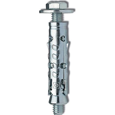 50 x ELEMATIC TASSELLO LE B  8 ACCIAIO TESTA ESAGONALE (1/2)