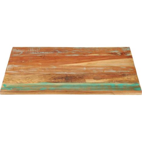 Maison Exclusive - Piano Tavolo Rettangolare 70x80 cm 25-27 mm Legno di Recupero (1/5)