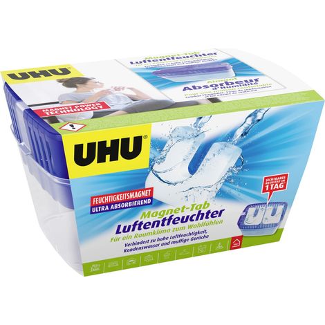 UHU Luftentfeuchter Feuchtigkeitsmagnet Original, 2 x 450 g Luftentfeuchter (1/3)