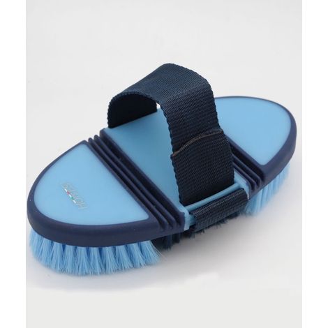 AZZURRO E BLU - Spazzola per cavalli flessibile modello Sea FLex