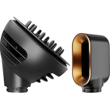 Diffuseur Wave Curl noir et accessoire de pré-séchage pour Airwrap afin d'améliorer la définition des boucles. (1/4)