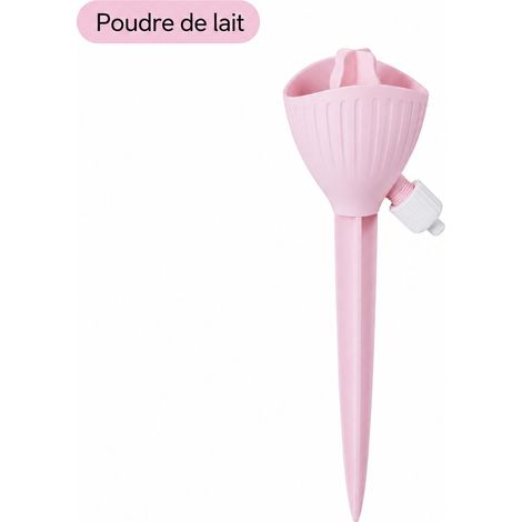 Goutteur d'arrosage automatique pour plantes rose crème débit réglable plastique 80 g réf 0533 80 g – Livraison gratuite
