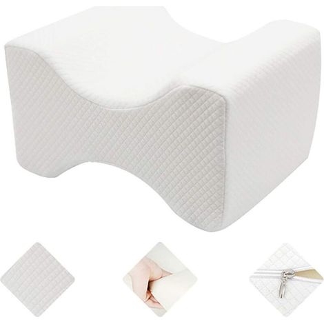 Oreiller De Genou en Mousse à Mémoire De Rebond Lent Lit Enceinte Oreiller De Sommeil Jambe Pince Jambe Oreiller Jambe Coussin Oreiller