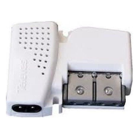 Amplificateur UHF/VHF - Pikokom - Televes 5605 - 20dB UHF - 12dB VHF - 1 entrée, 2 sorties