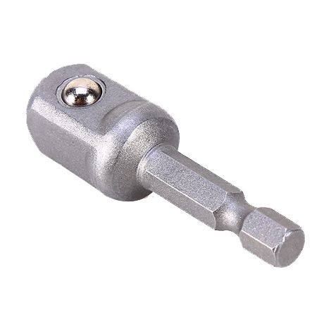 Adaptateur de douille à entraînement 1/2" pour foret à queue hexagonale 1/4" (1/5)