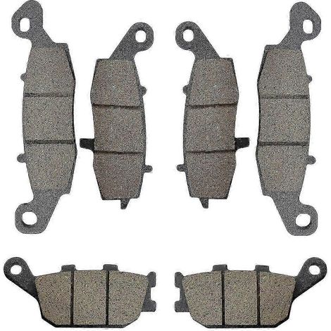 Plaquettes de frein avant et arrière pour moto Suzuki GSF650 Bandit GSF 650 GSR750 SV400 SV650 SV 400 650 DL650 DL1000 V-Strom DL 650 1000 -JY (Avant et arrière) (1/4)