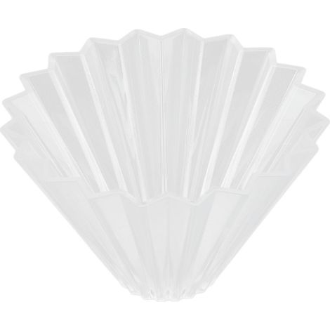Filtre à café conique en résine, réutilisable, pour infusion manuelle, transparent et coloré. (1/5)
