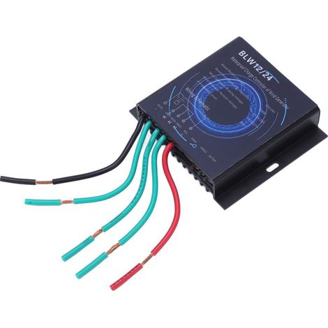 Regolatore di carica automatico impermeabile per generatore eolico da 500 W 12 V 24 V, impermeabile, per alimentazione elettrica. (1/5)