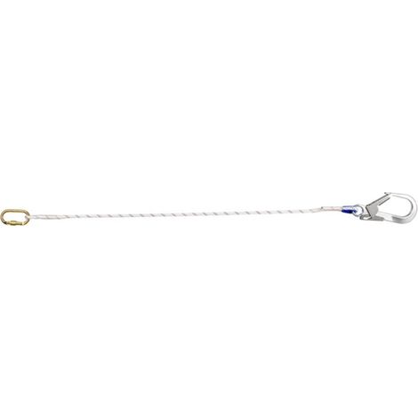 Longe antichute simple LD 11 - 1,5 m - M10-M51 - TRACTEL