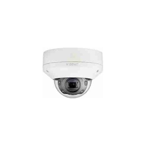 Caméra dôme anti-vandale HANWHA XNV-6080R/RW 2MP IR 4,3x avec carte SD 32 Go et licence d'application RoadWatch ANPR