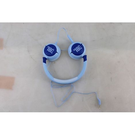 [NEUWERTIG] B-Ware JBL Junior 320 Kopfhörer Kabelgebunden Kinderkopfhörer Anrufe Musik Blau 85dB (1/2)