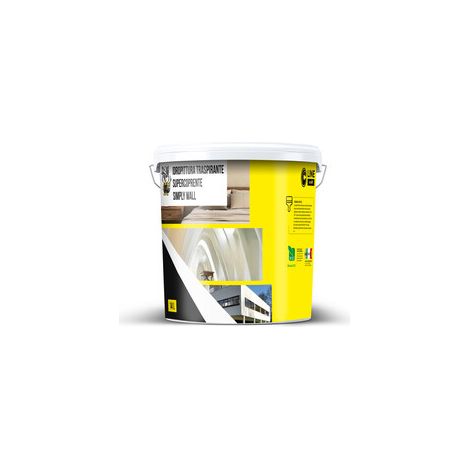 C IDROPITTURA TRASP SUPERCOPR INTERNI 14L SIMPLY WALL